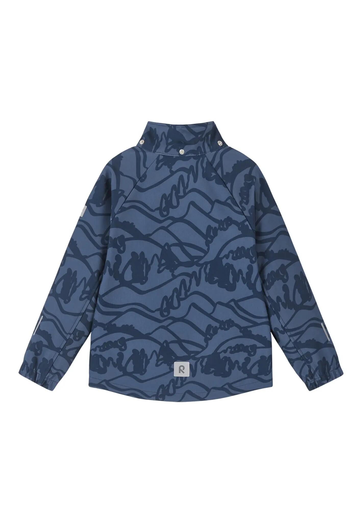 Kinder Softshelljacke Aitoo Navy 3/6