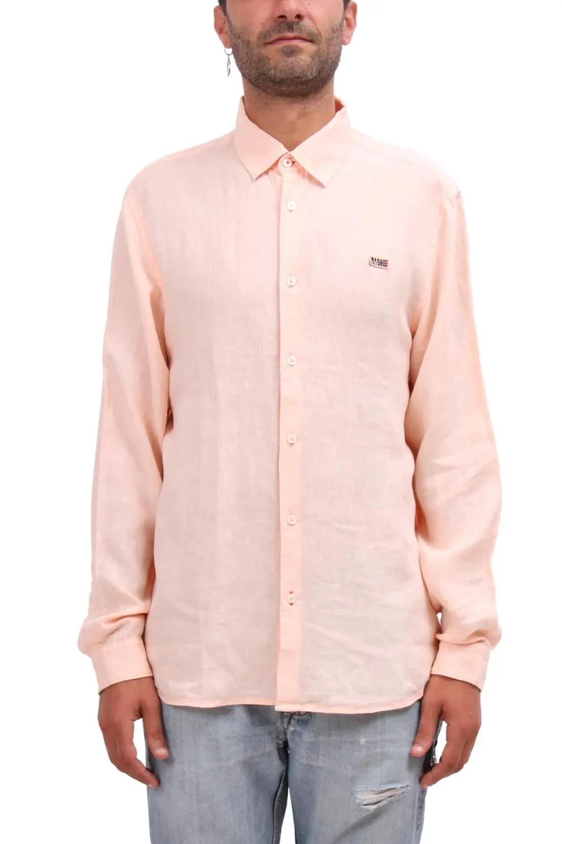 Napapijri Gilbert linen shirt 1/4