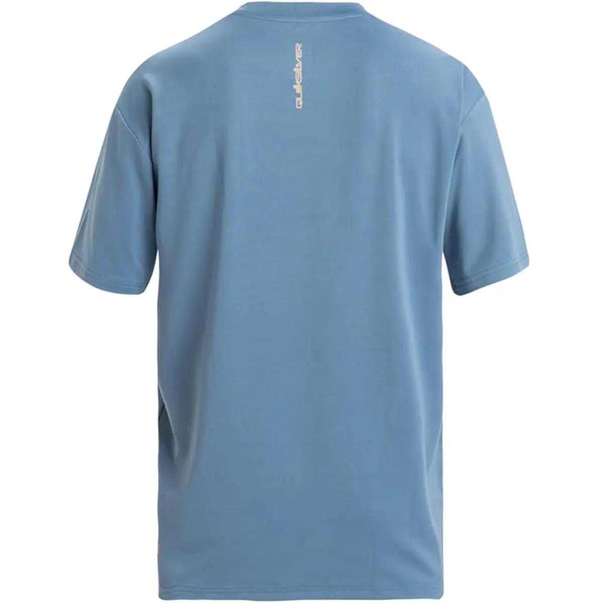 Koszulka Quiksilver Surf Shirt Rashguard S/SL Surf Tee Blue BLQ0 2XL 3/3