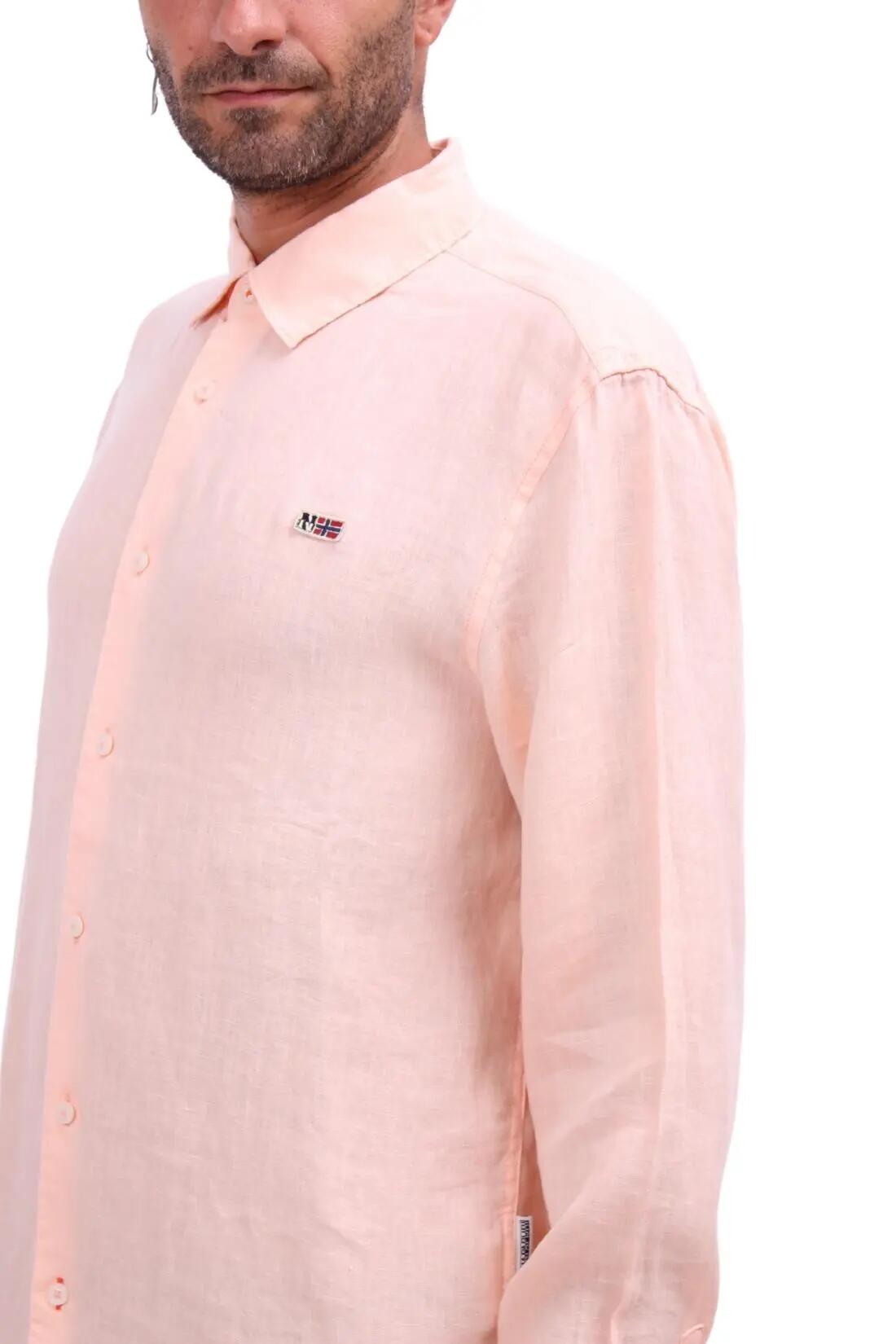 Napapijri Gilbert linen shirt 4/4