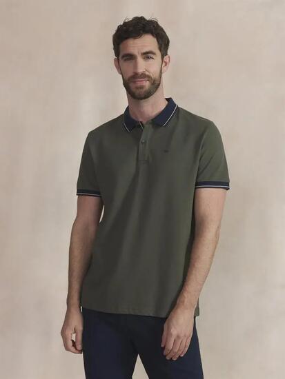 Polo manches courtes - Sport - Homme - Coupe ajustée - DARELPOL - Vert