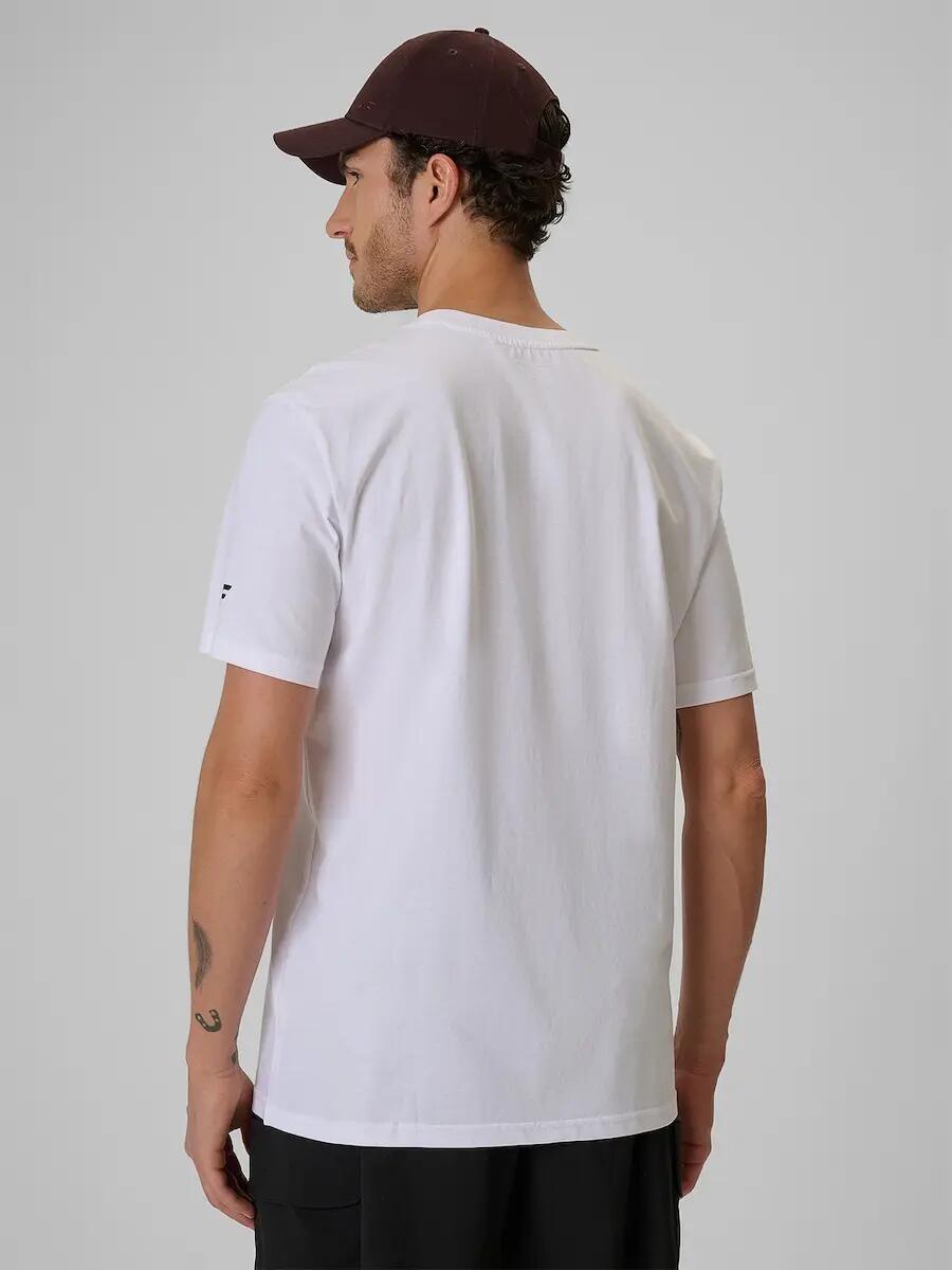 T-shirt regular z nadrukiem męski 4F 4FWSS26TTSHM2784 2/6
