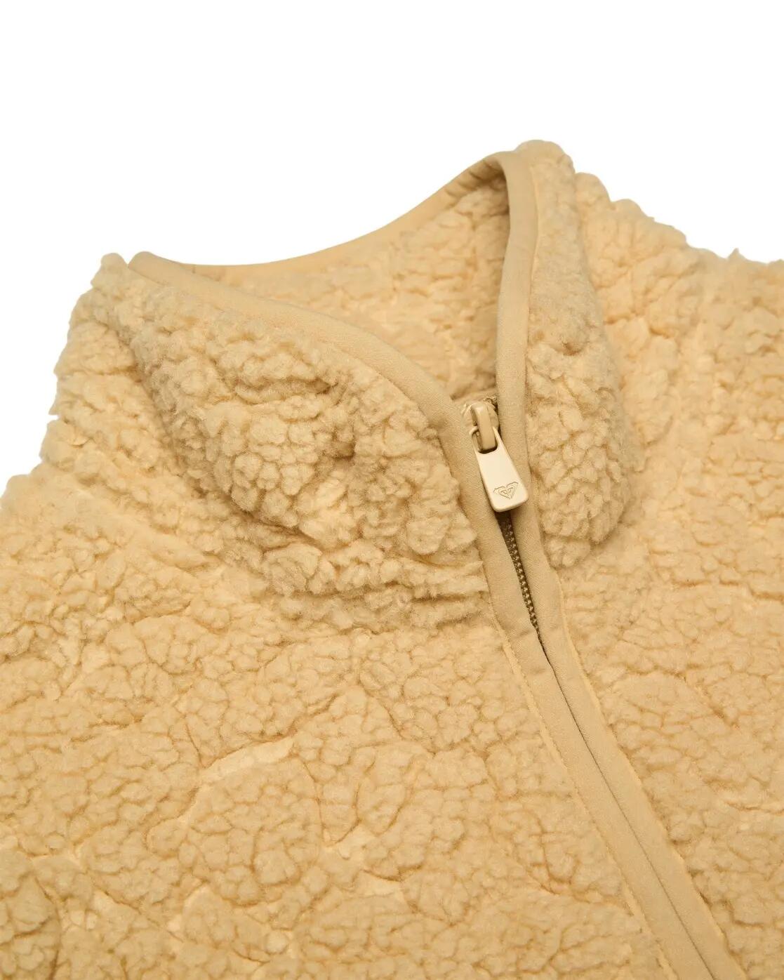Chaleco de forro polar sherpa ICONIC STARS Beige Niña 3/4