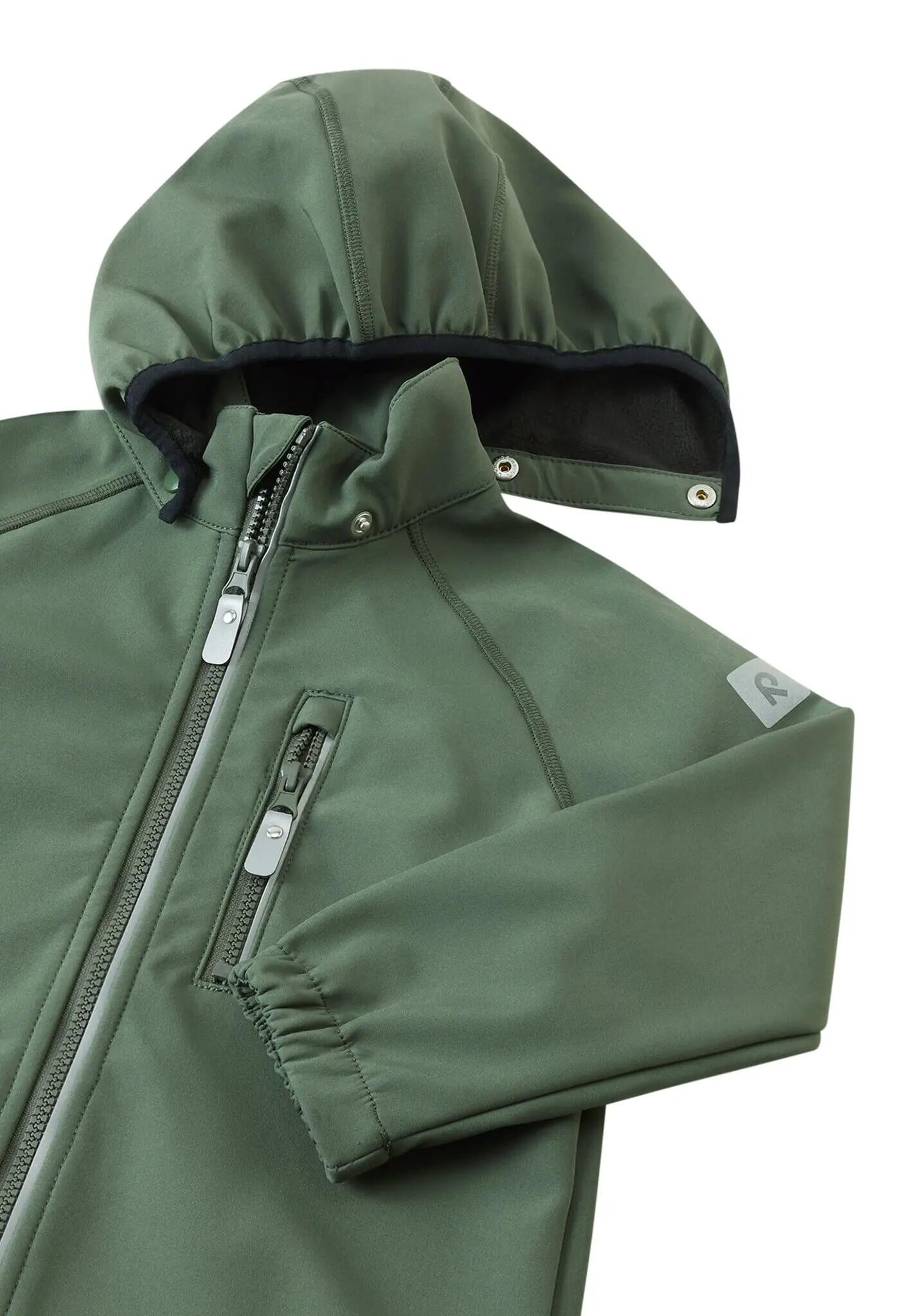 Giacca softshell per bambini Vantti verde timo 4/5