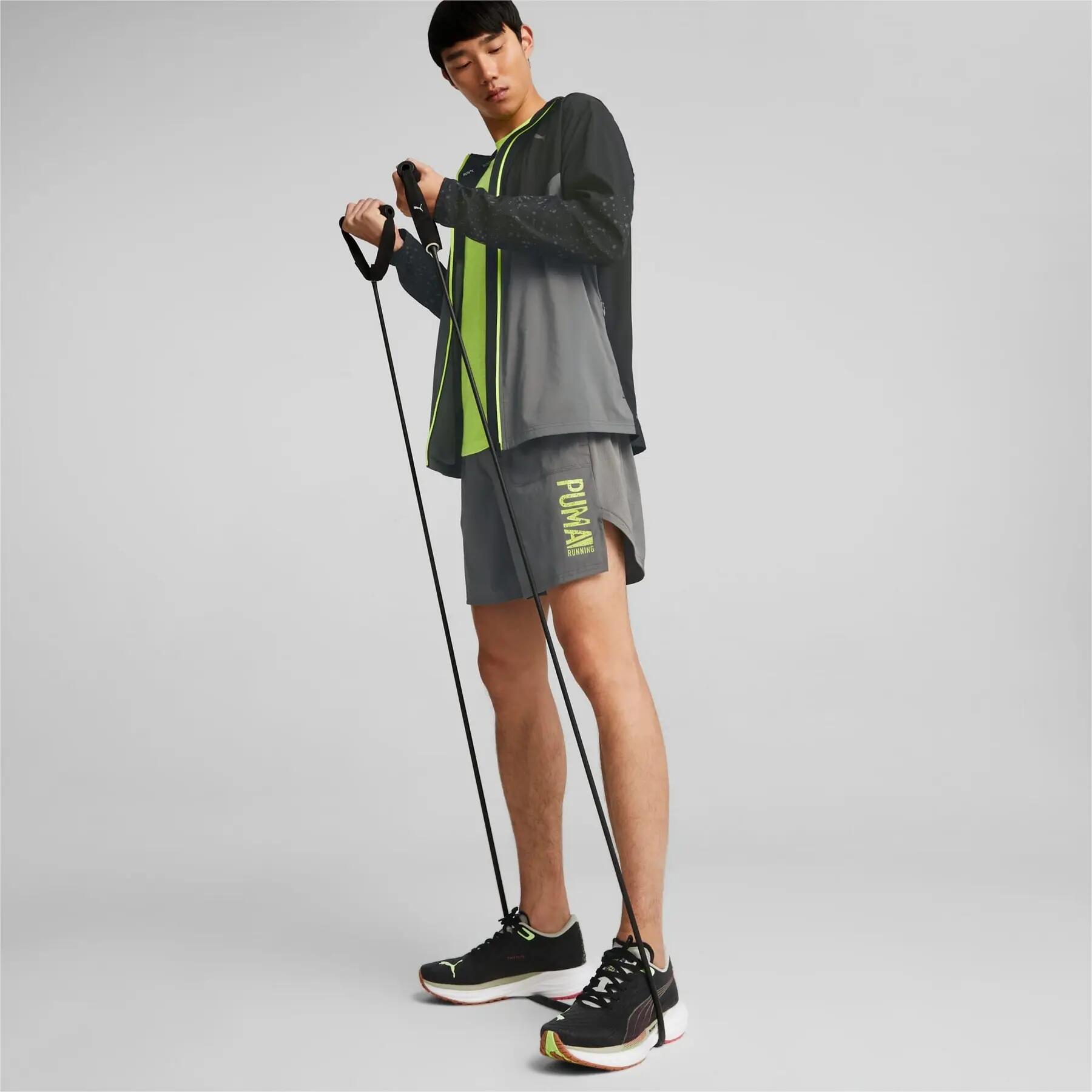 Giacca da corsa da uomo Puma RUN REFLECTIVE AOP WOVEN 5/7