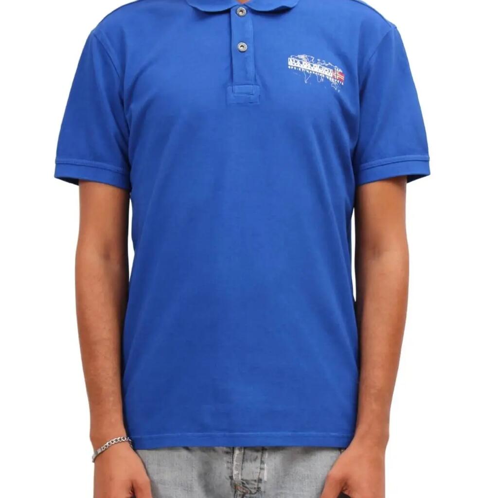 Napapijri Edil men's polo - 100% cotton - Regular fit