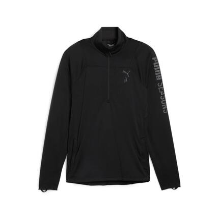 T-shirt de running à manches longues pour homme Puma SEASONS LS 1/4 ZIP