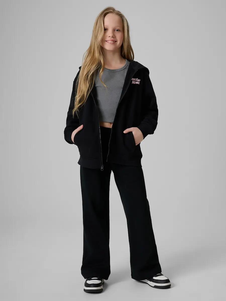 Bluza dresowa loose z kapturem dziewczęca 4F 4FJRSS26TSWSF2902 6/7