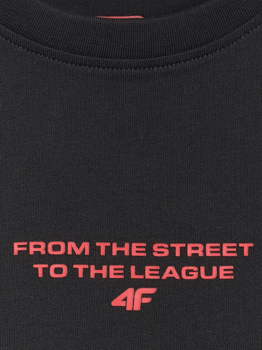 T-shirt bawełniany chłopięcy 4F 4FJRSS26TTSHM3835 7/7