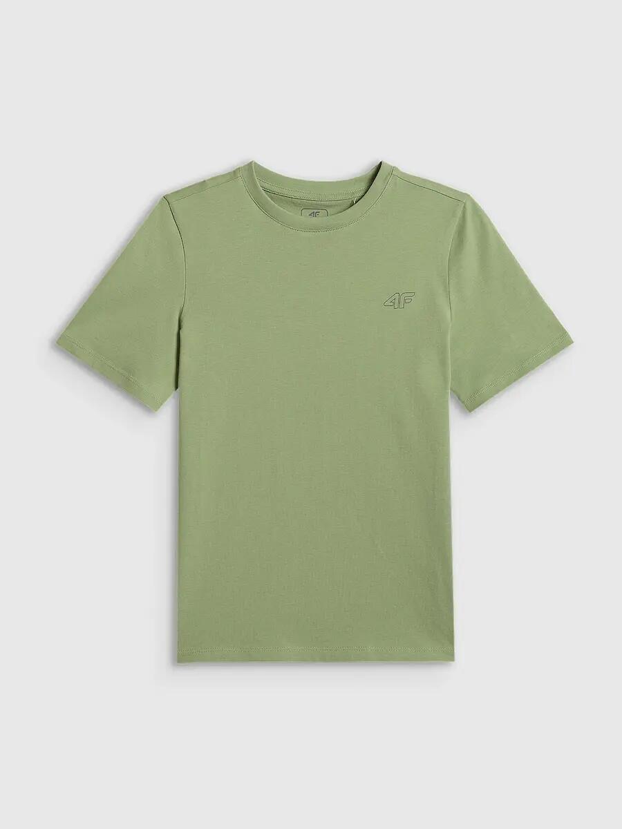 T-shirt bawełniany chłopięcy 4F 4FJRSS26TTSHM3598 5/6