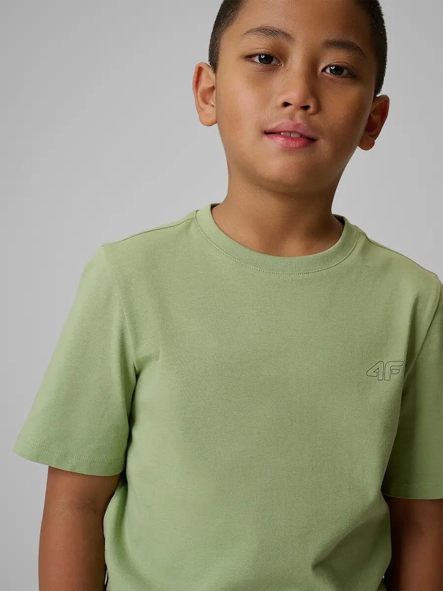 T-shirt bawełniany chłopięcy 4F 4FJRSS26TTSHM3598 4/6