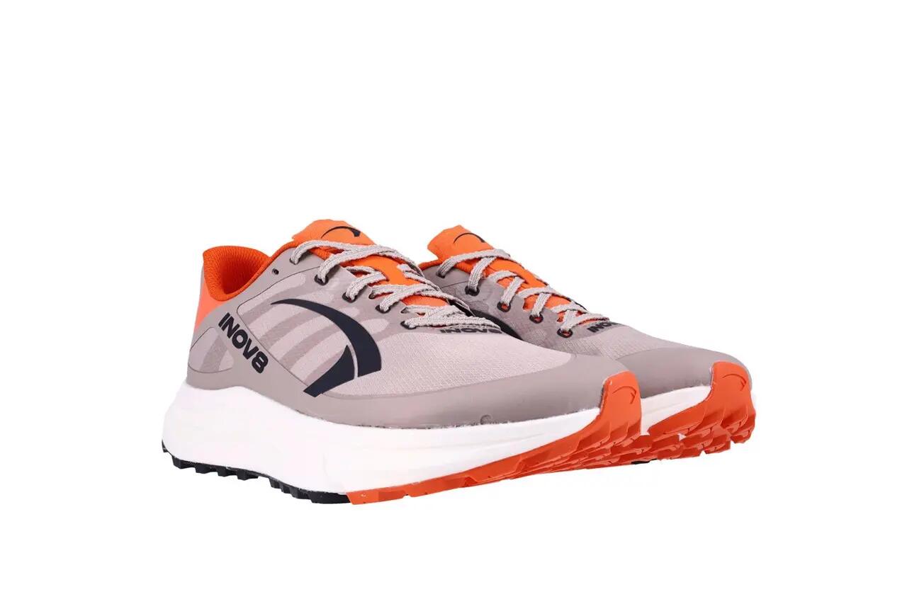 Inov-8 TrailFly Pro trailschoenen voor dames, beige/oranje 6/6