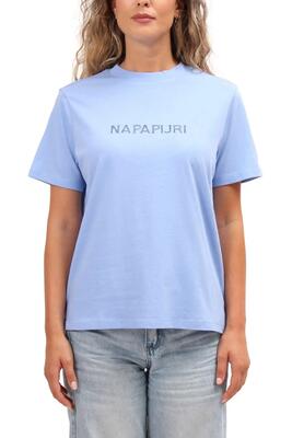 T-shirt - sportswear - dames - relaxed fit, katoen, logo - wit