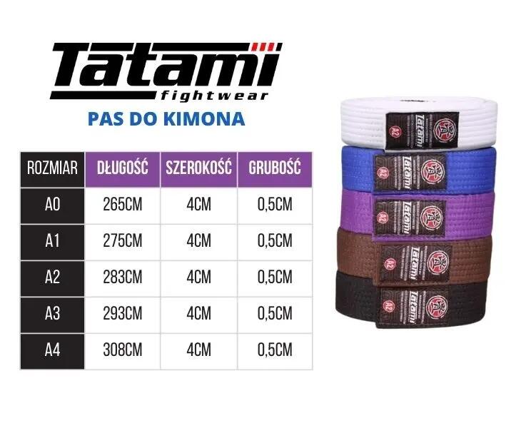 Cinto Kimono Tatami BJJ A4 Marrom 7/7