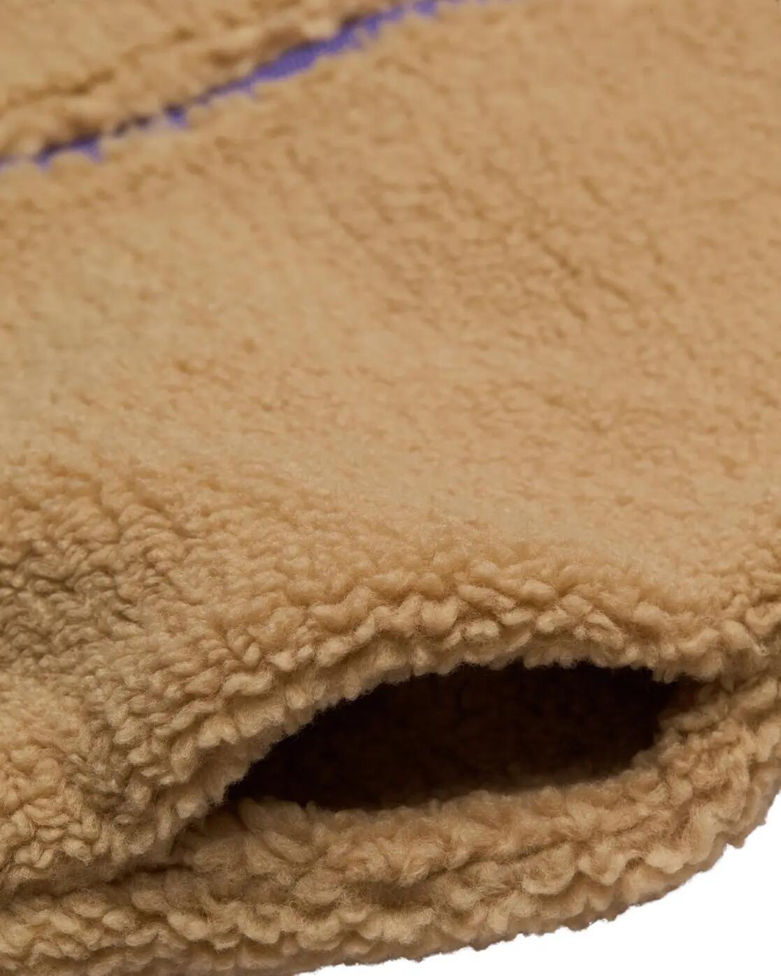 Kapuzen-Fleece mit Reißverschluss LIVE IN WINTER Beige Meisjes 4-16 4/4