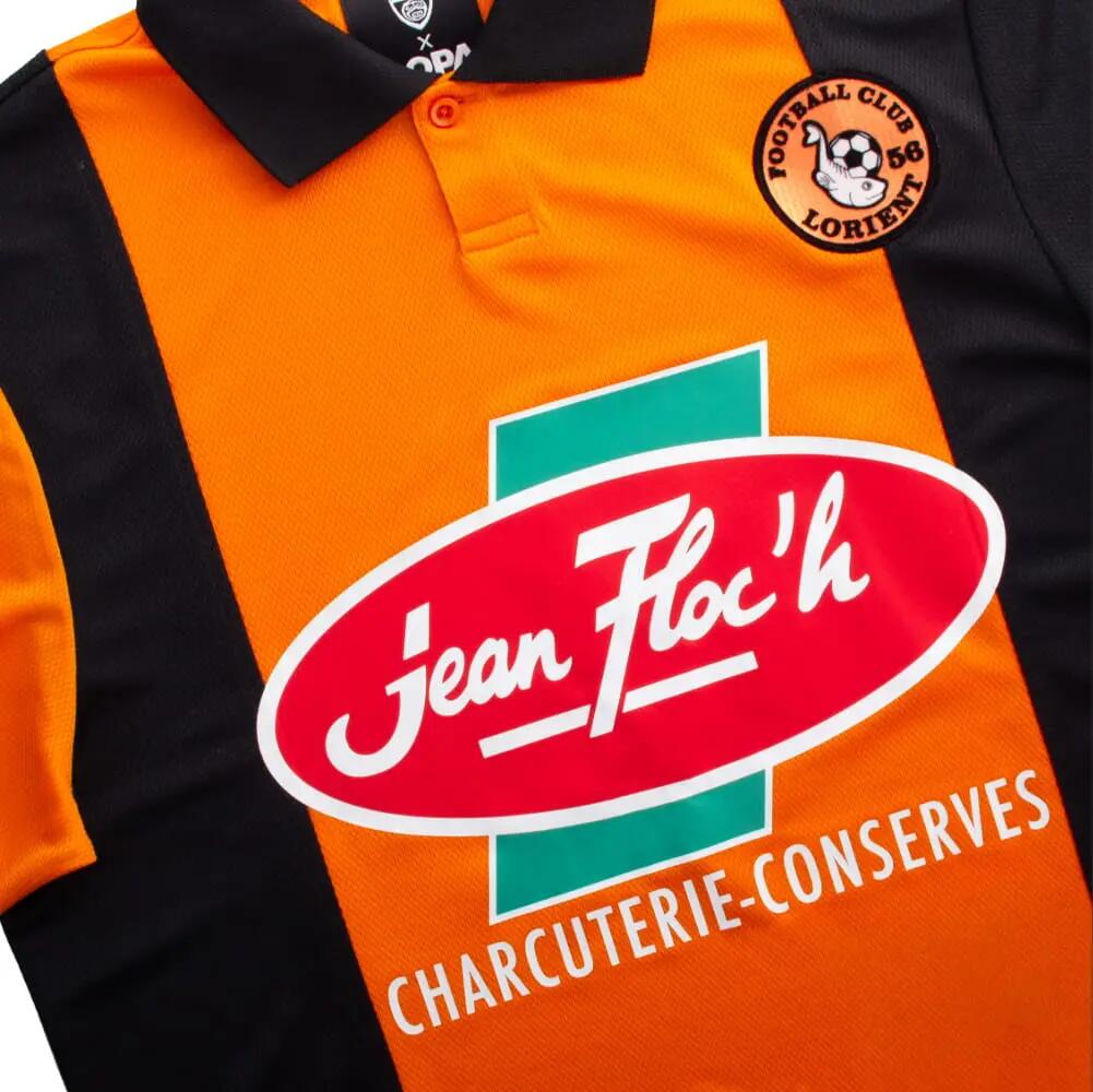 FC Lorient 1998 - 99 - Retro Fußballtrikot - Orange – COPA Football 4/7