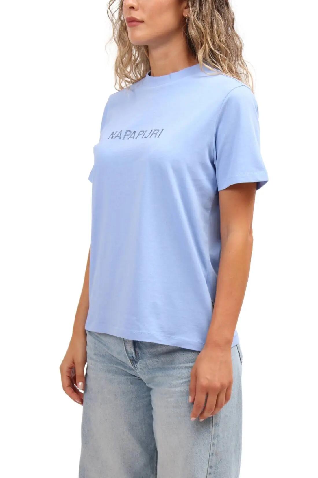 Camiseta mujer - Sportswear - Relaxed fit, algodón, logo - blanco 2/4