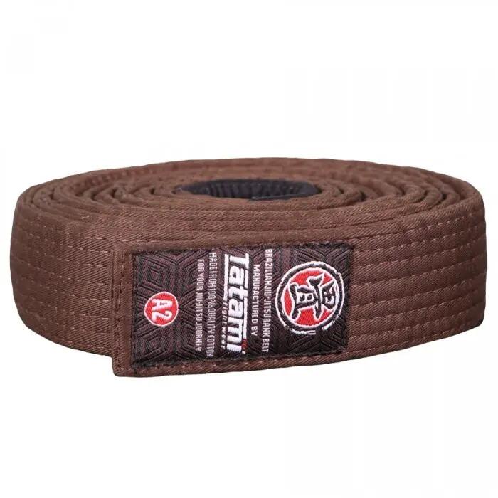 Cinto Kimono Tatami BJJ A4 Marrom 5/7