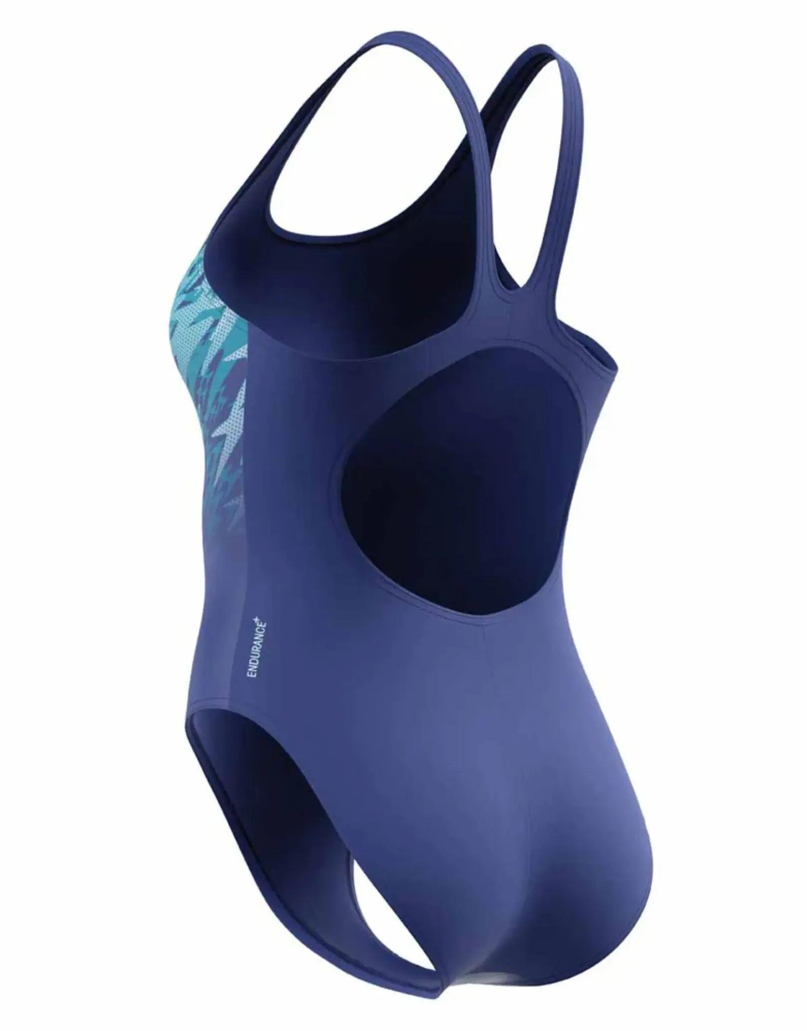 Maillot de bain Speedo HYPERBOOM Placement Muscleback Bleu/Bleu 4/5