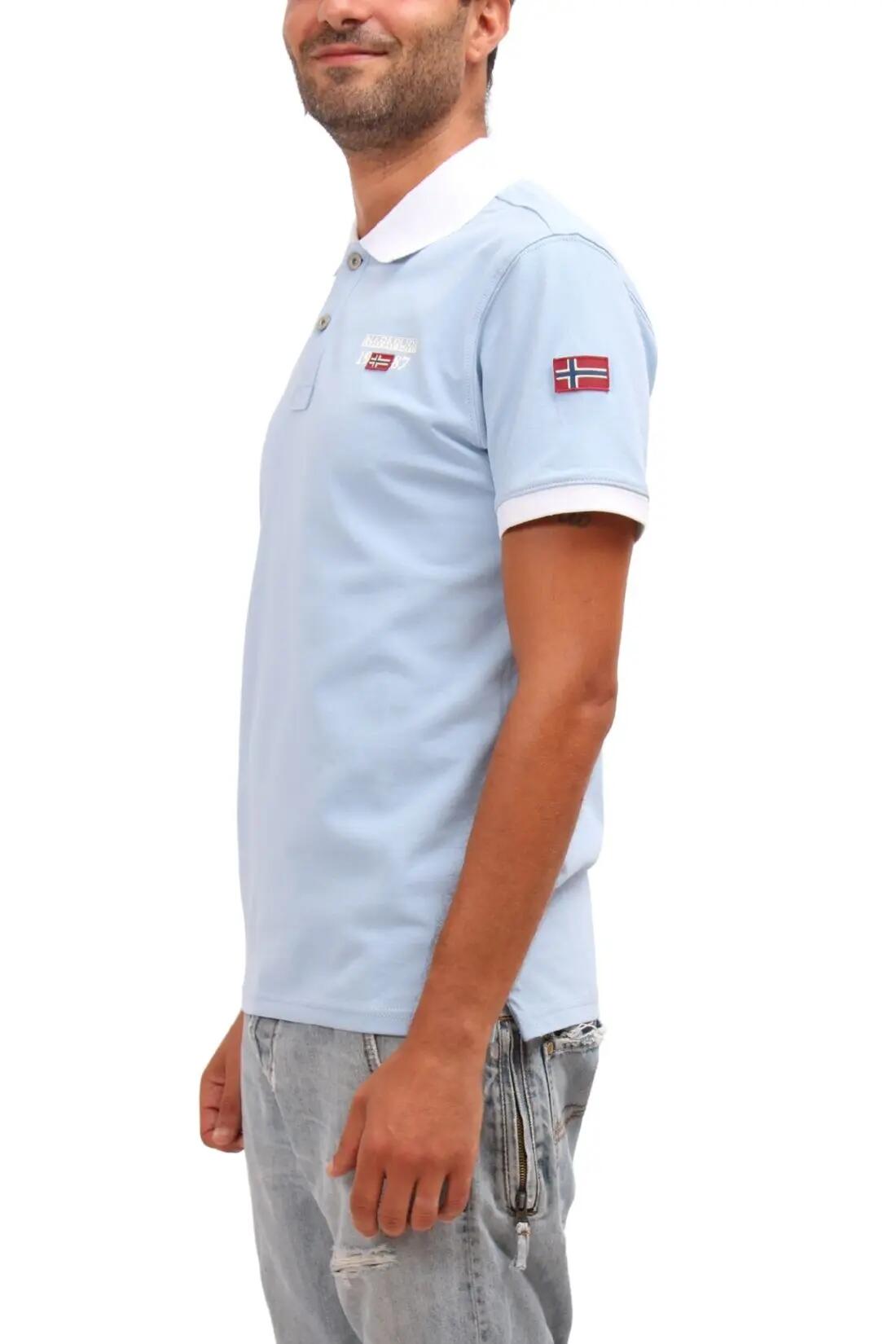 Polo - sportswear - Uomo - manica corta, colorblock - Eany 2/2