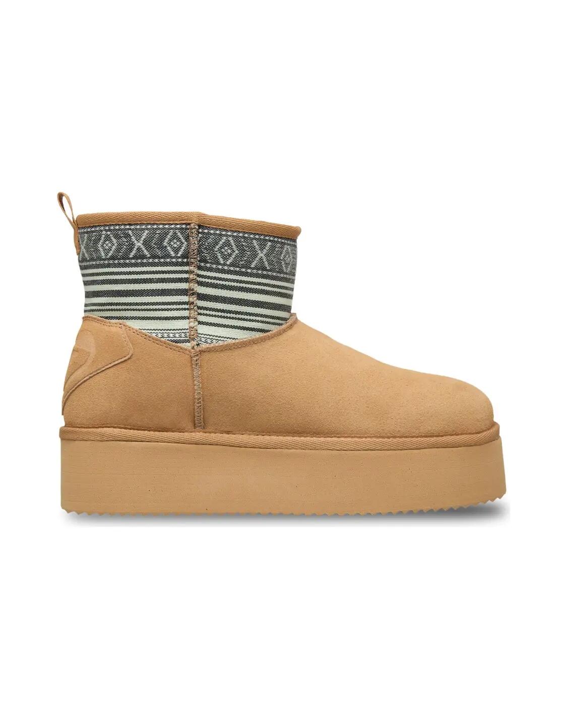 Wildleder-Stiefel ASEVAK Beige Dames 2/4