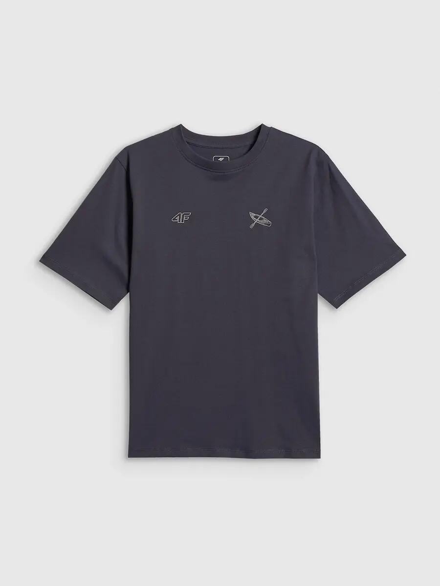 T-shirt bawełniany chłopięcy 4F 4FJRSS26TTSHM3748 5/7