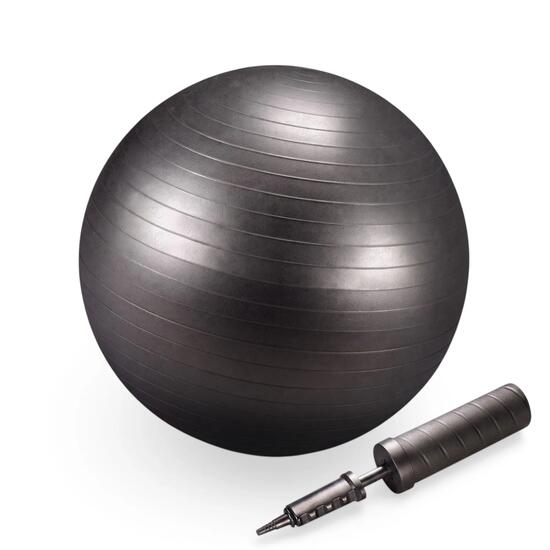 Gymnastikball Anti-Burst mit Handpumpe – Sitzball & Fitnessball, bis 300 kg