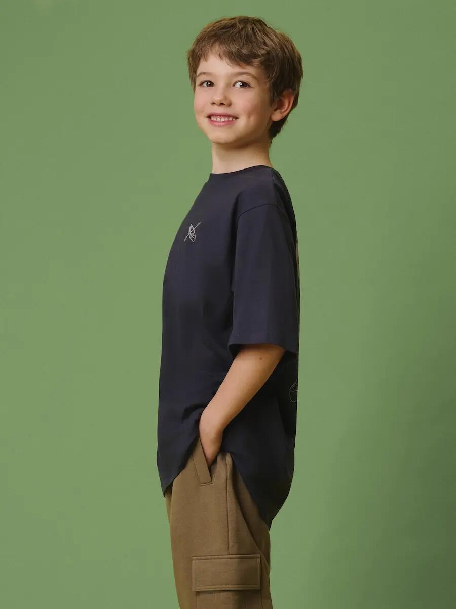 T-shirt bawełniany chłopięcy 4F 4FJRSS26TTSHM3748 2/7