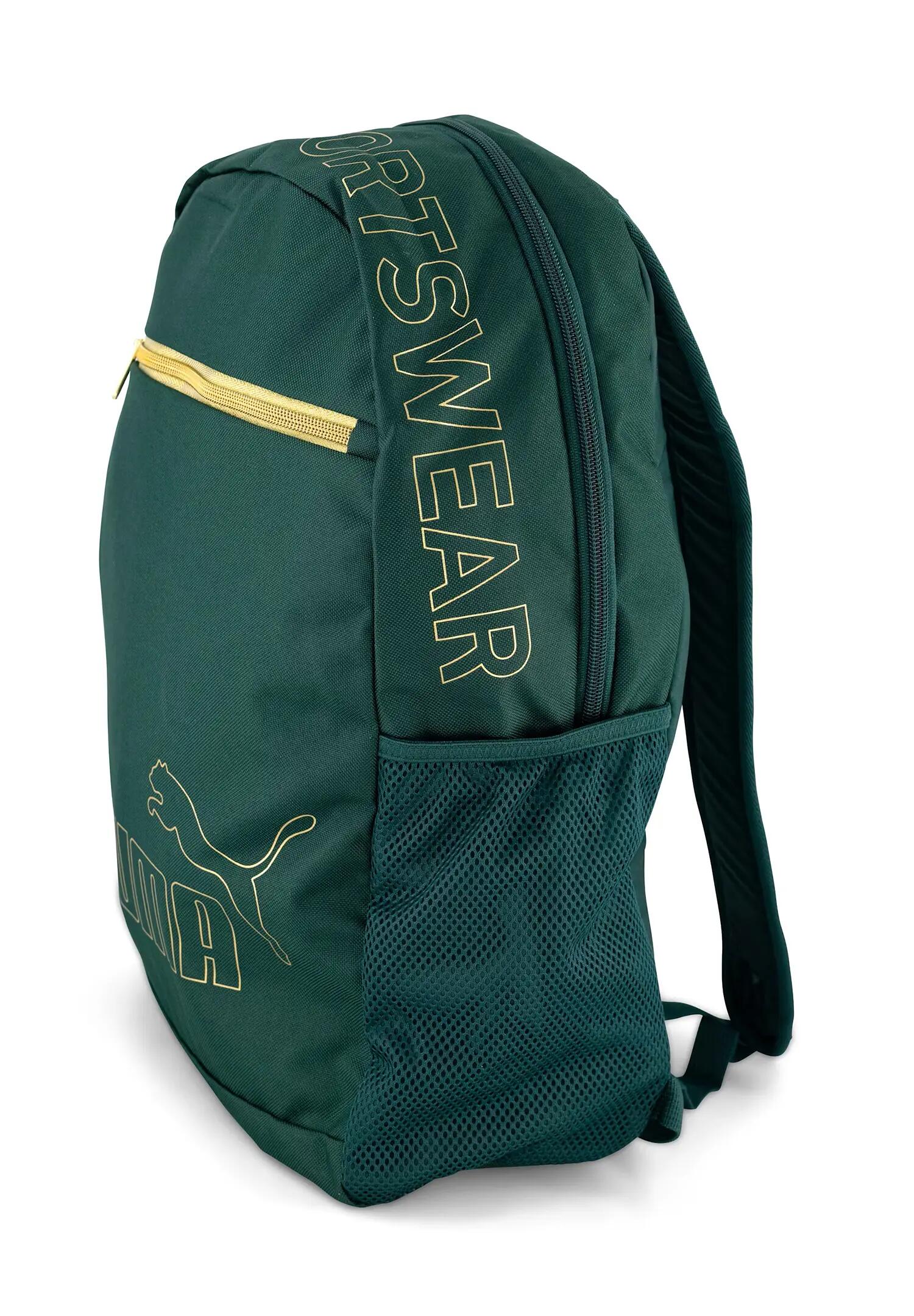 PUMA PHASE Backpack II Rucksack 091166-10 Dark Myrtle-Gold 17L 2/3
