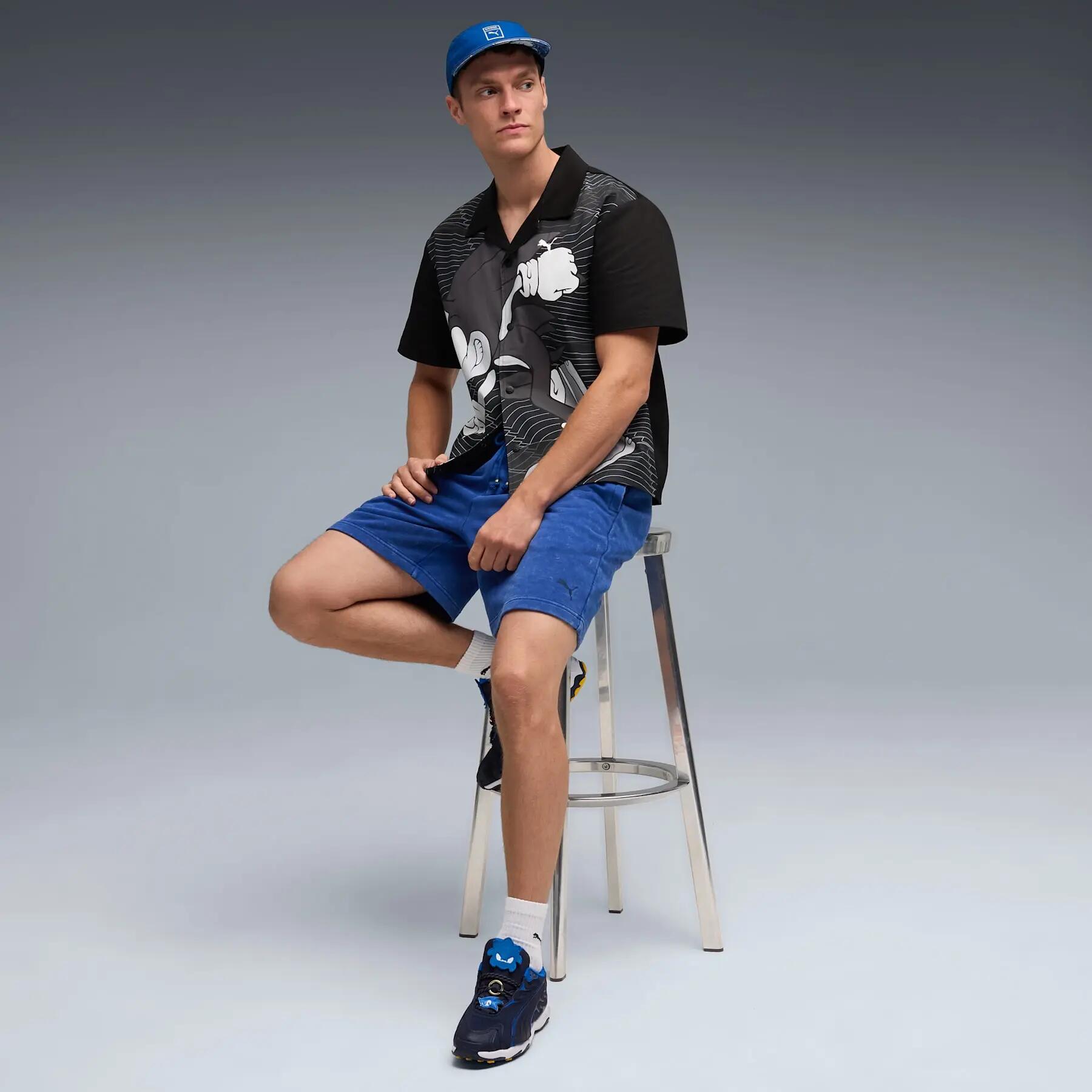 Camisa masculina Puma X SONIC RELAXED GRAPHIC RACER 5/7
