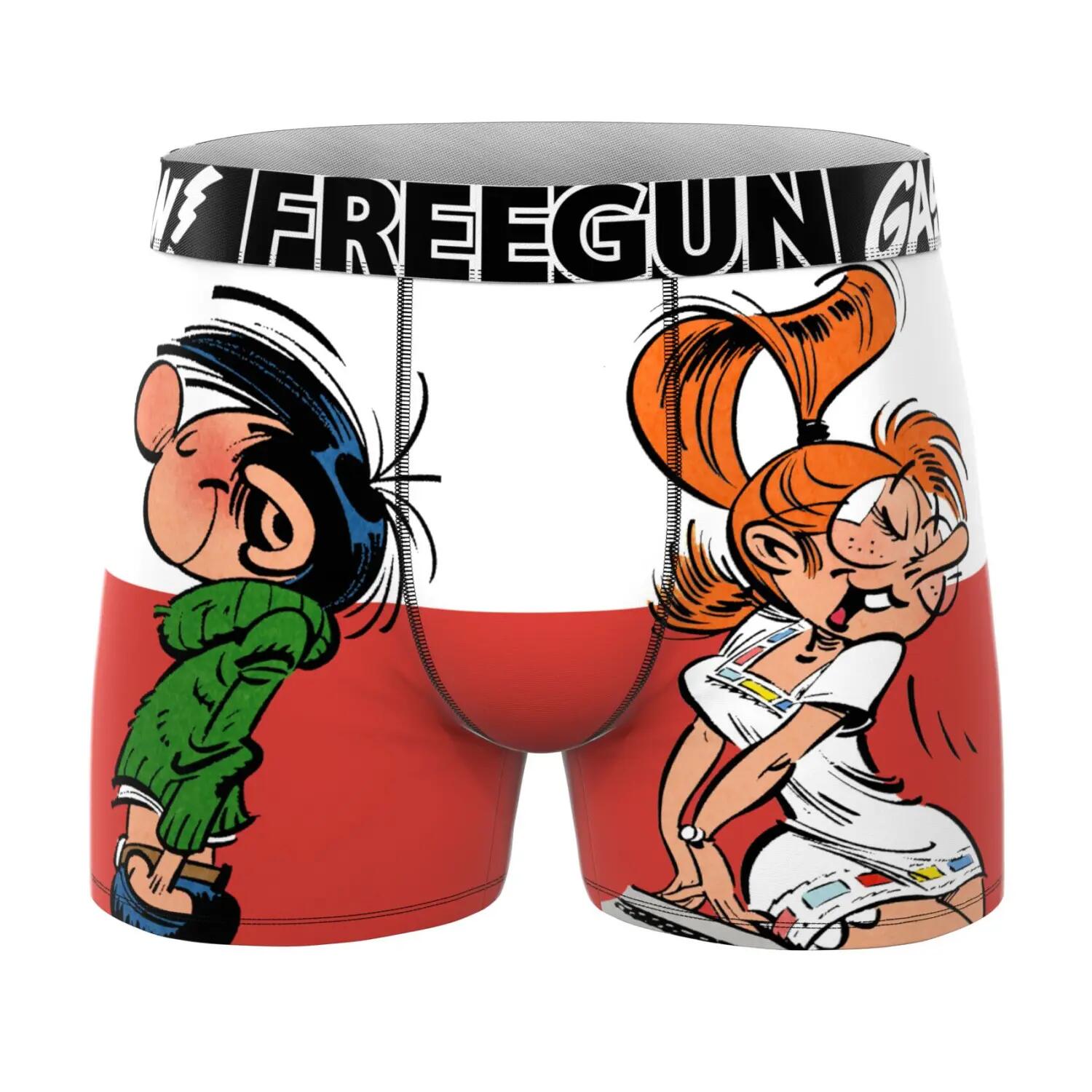Lot de 3 boxers homme Gaston Lagaffe 4/5