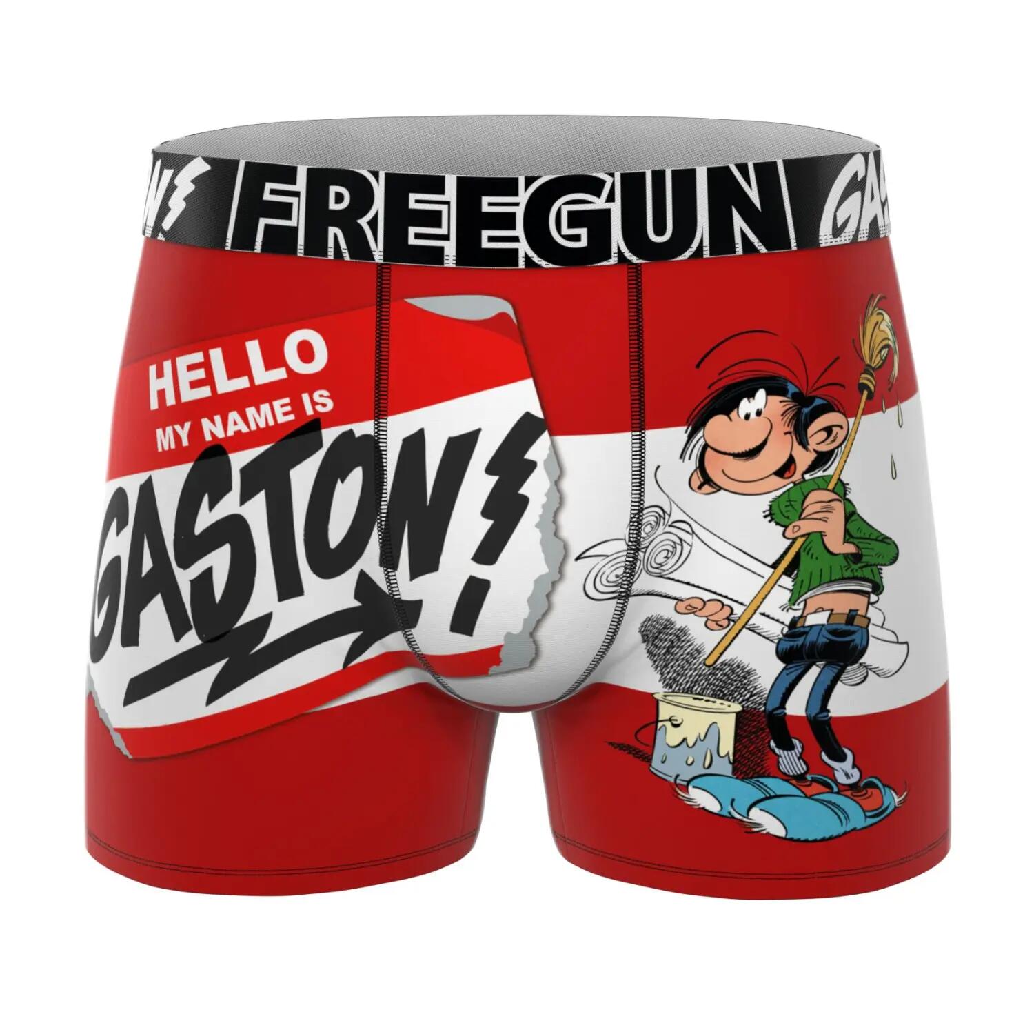 Lot de 3 boxers homme Gaston Lagaffe 2/5