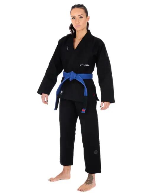Tatami Kimono/Gi Dames Elements Superlite Zwart F1 3/7