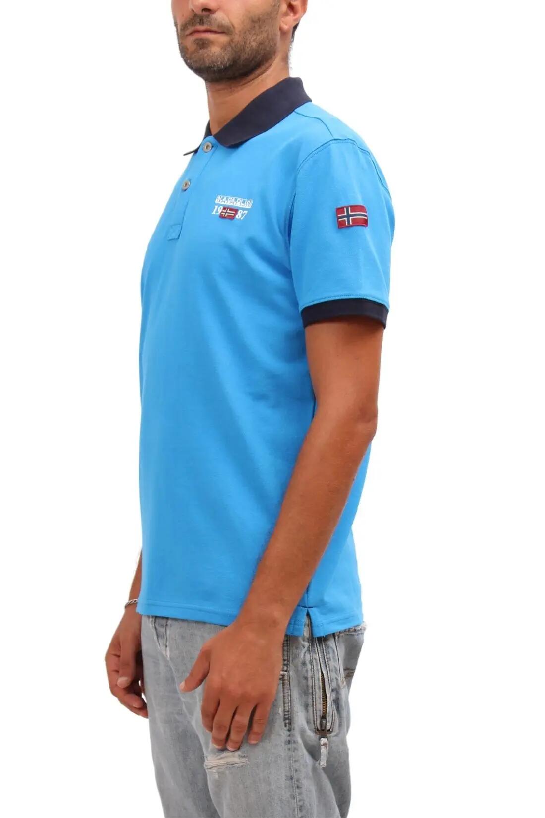 polo - casual - uomo - cotone, colorblock - Eany - multicolore 2/2