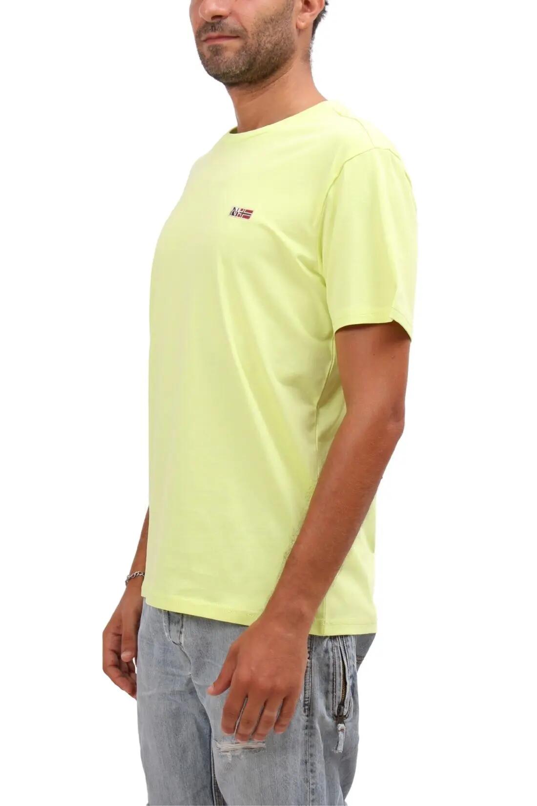 T-shirt - casual - uomo - regular, manica corta - suri - arancione 2/4