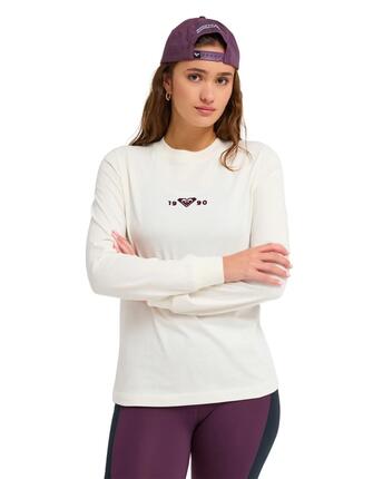 Haut de sport manches longues ESS ENERGY ELEVATED Blanc Femme