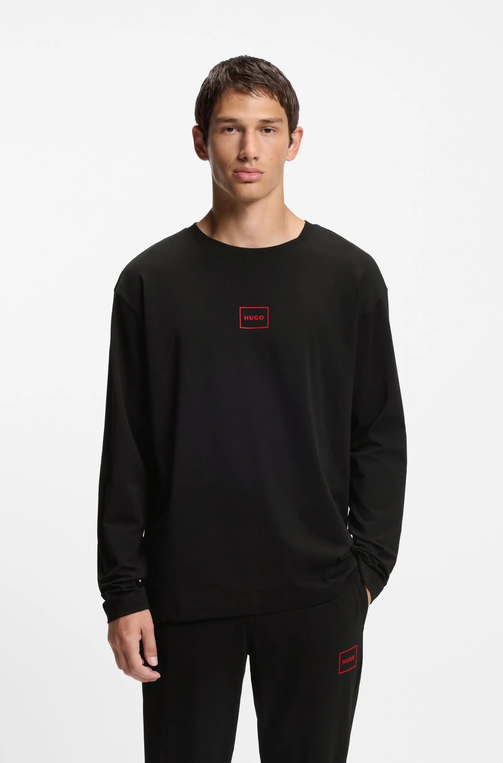 Koszulka męska Hugo Loungewear Laze NERO (50525229-001) M 5/5