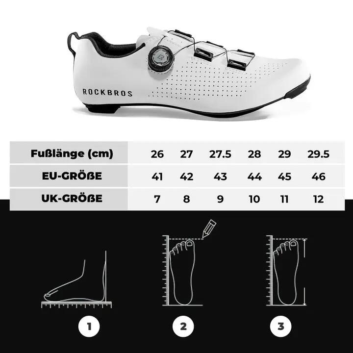 Scarpe da strada in carbonio ROCKBROS 6/6