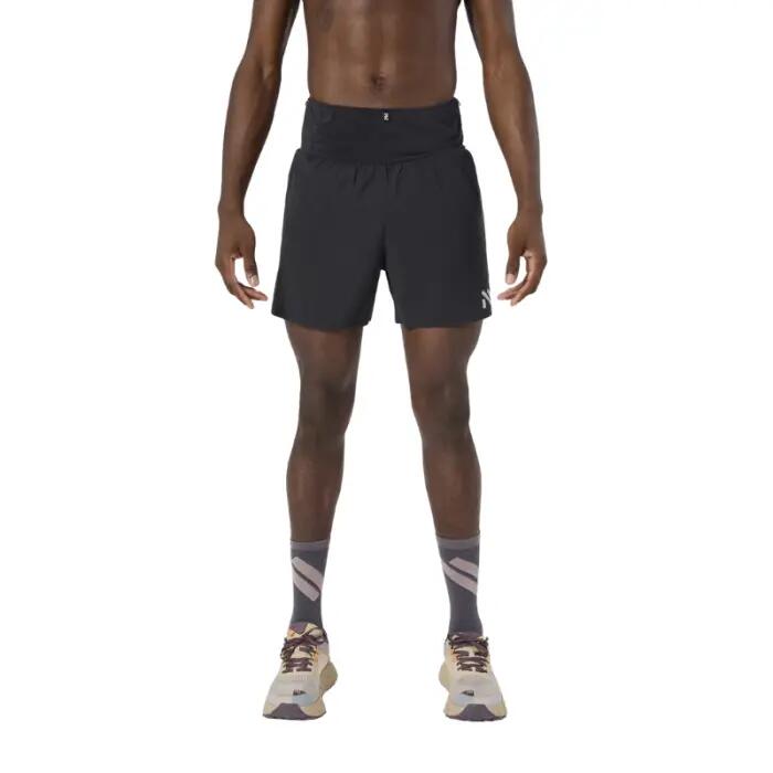 NNormal Race Short 02 Herren-Laufshorts - Schwarz 3/4