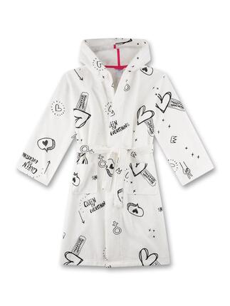 Peignoir pour fille motif graffiti