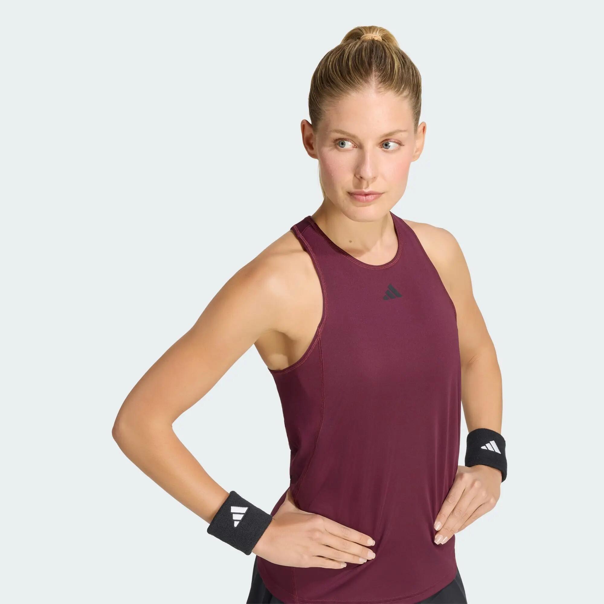 CAMISOLA DE ALÇAS CLUB TENNIS COM TECNOLOGIA CLIMACOOL 4/5