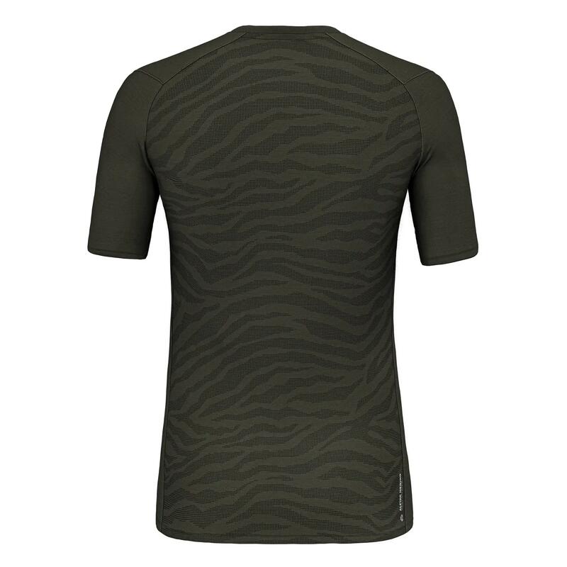 Tricou Salewa CRISTALLO WARM verde pentru bărbați 00-0000028207_5280 r S