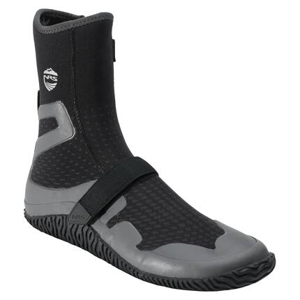 Schoenen - Kajak/paddle - Heren - neopreen, rits - zwart/grijs