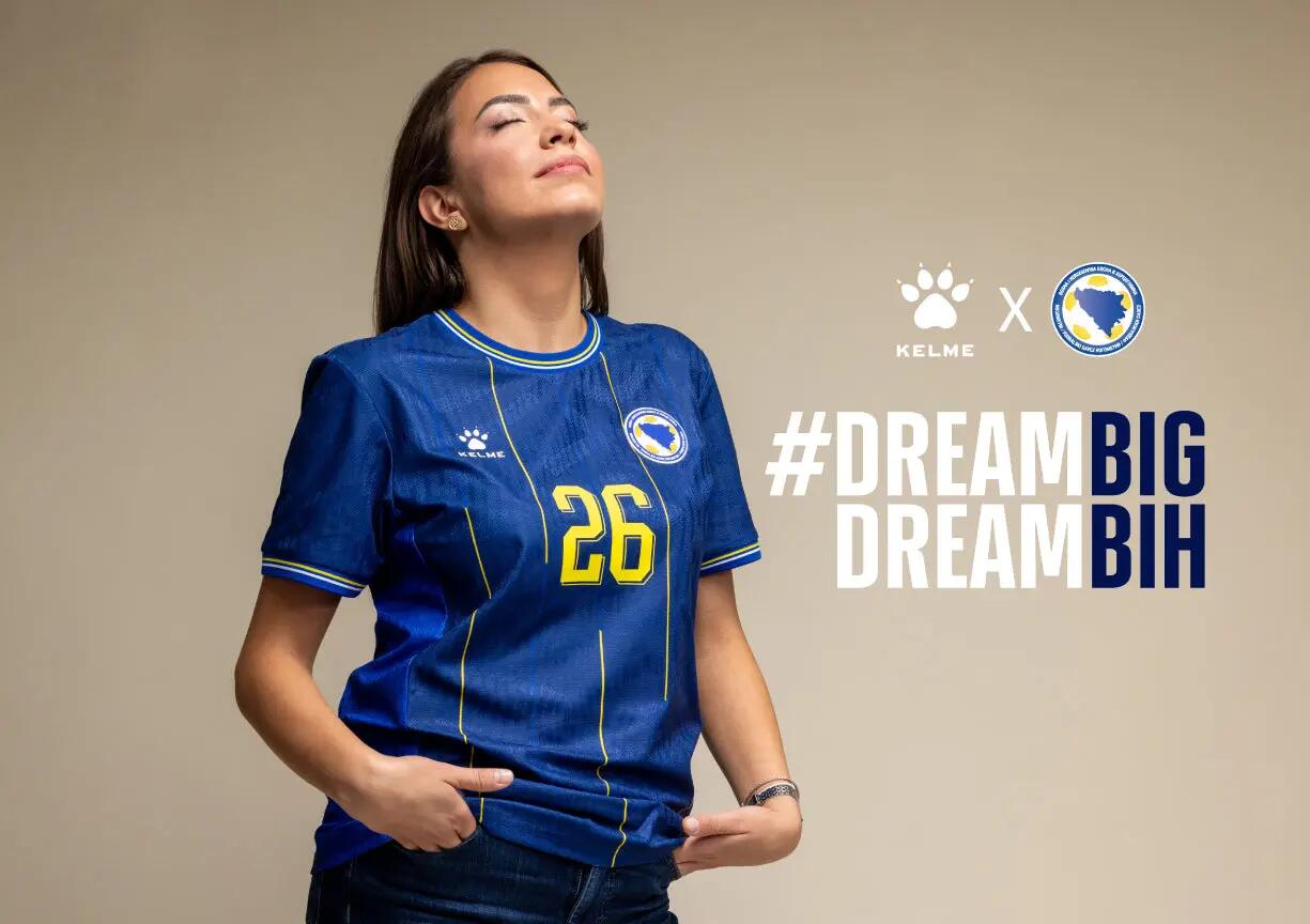 Kelme Camiseta 1ª Equipación Bosnia & Herzegovina Mundial 2026 - Player Version 2/5