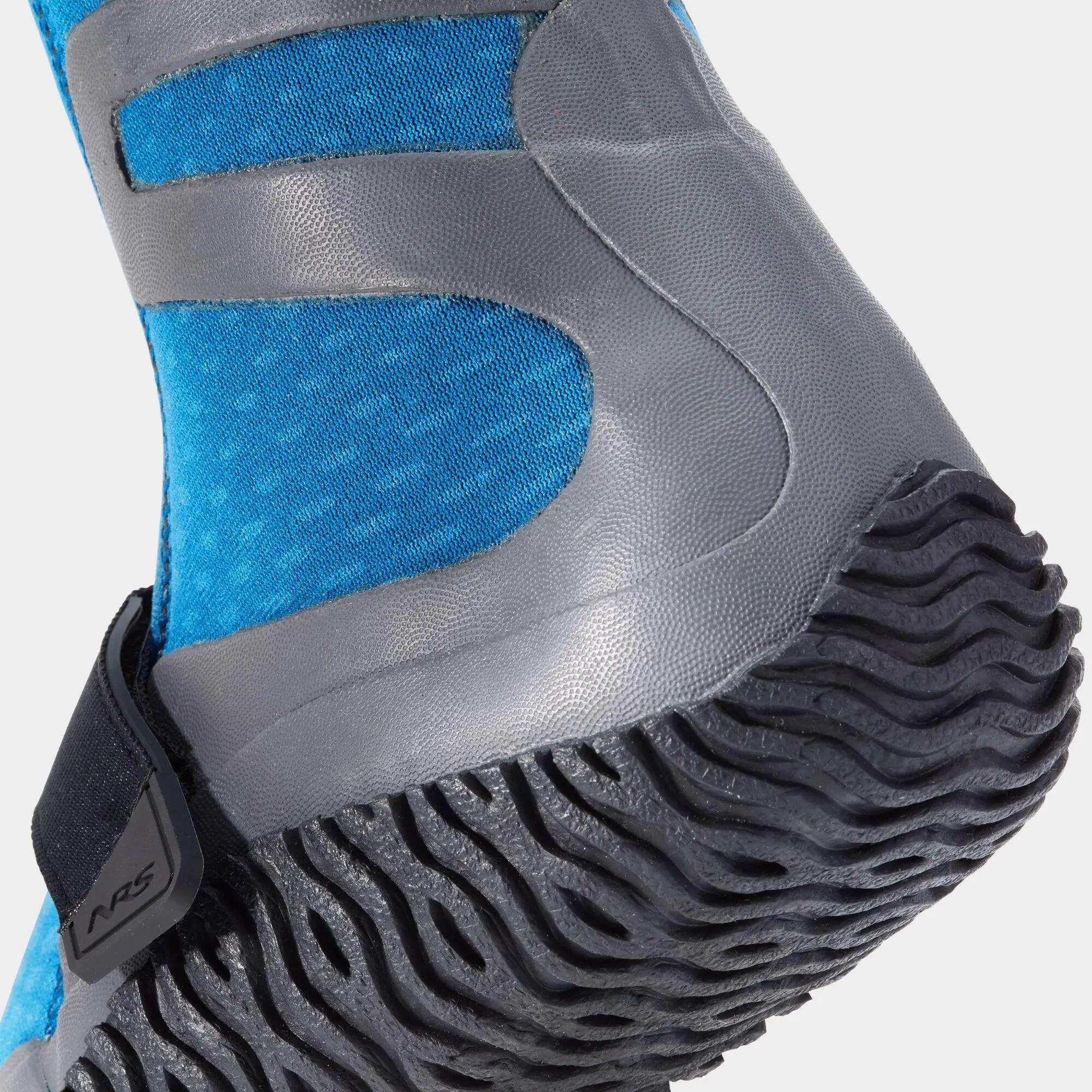 Chaussures - kayak - femmes - isolantes - turquoise 5/8