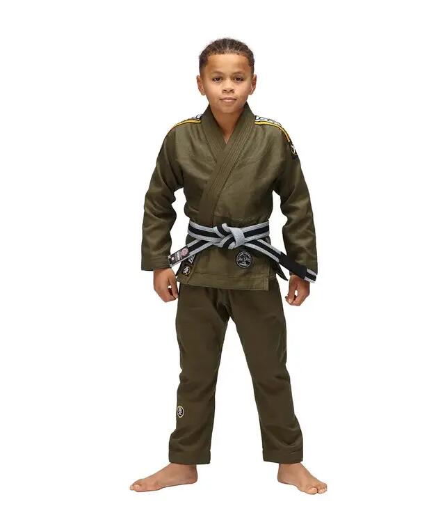 Tatami Kimono/Gi voor BJJ voor kinderen Nova Absolute Khaki M0 2/6