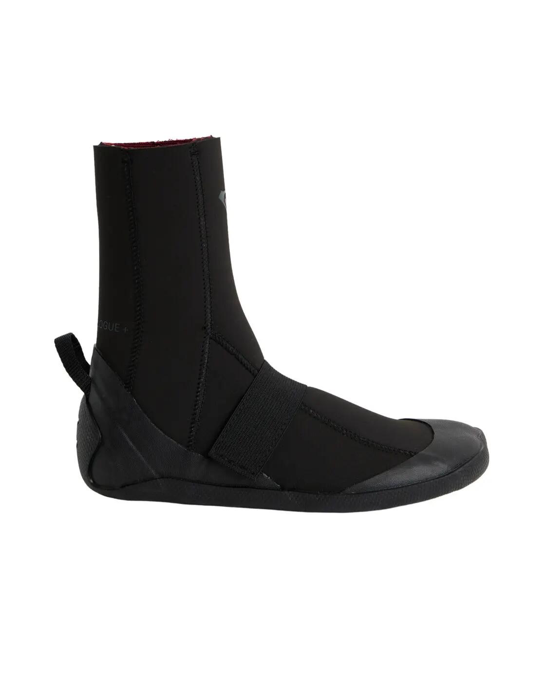 Bottines de surf à bout rond 3MM PROLOGUE+ Noir Femme 3/4