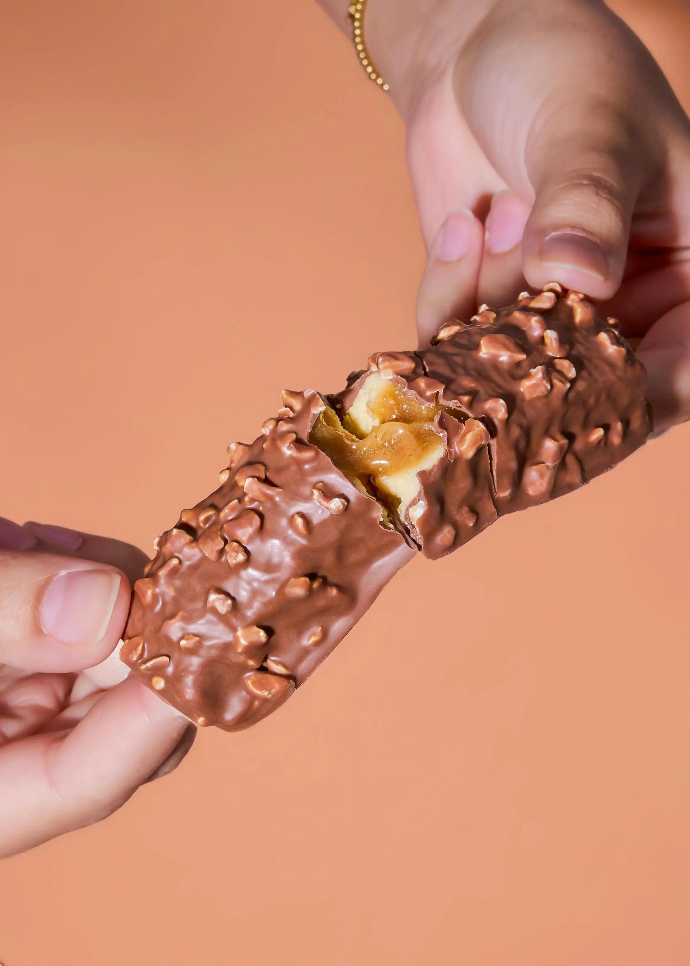 Barre protéinée Deluxe au beurre de cacahuètes 12 x 55 g 5/6