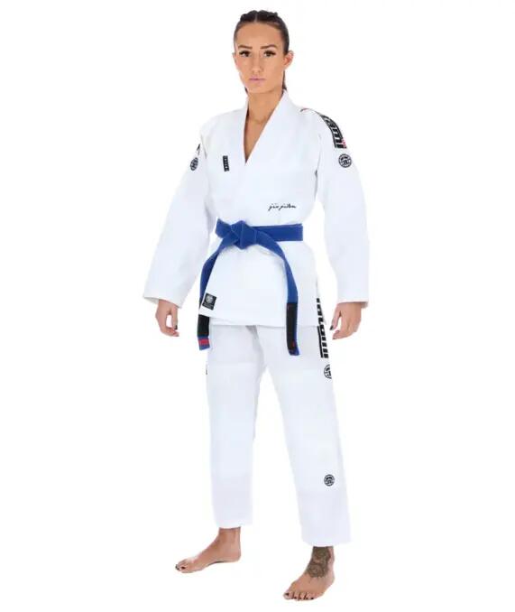 Kimono/Gi Tatami Feminino Elements Superlite Branco F1 5/7
