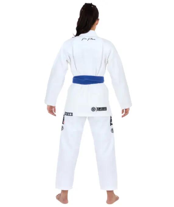 Kimono/Gi Tatami Feminino Elements Superlite Branco F1 3/7